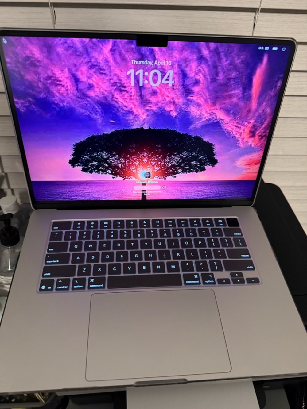 Apple Silver MacBook Air - 15” (Includes AppleCare through May 2028). - Picture 2 of 7